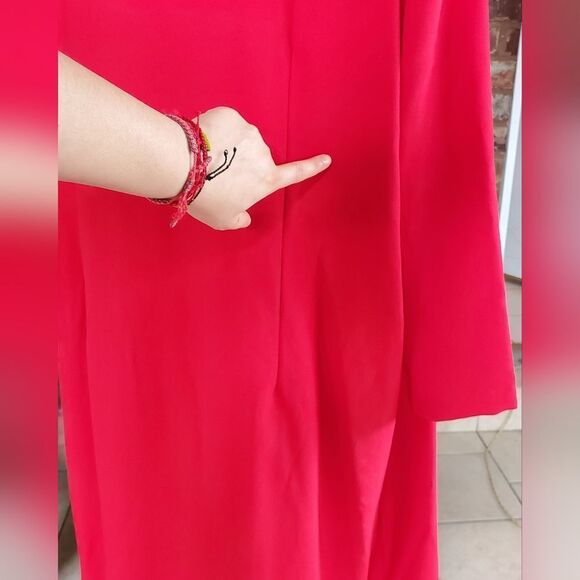 Vintage 80s double-breasted coat - Picture 7 of 12